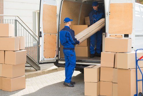 Van loading for removal services