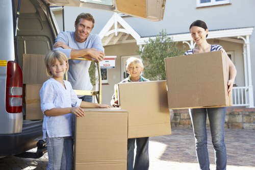 Efficient logistics during a move
