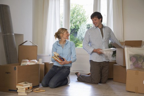 Efficient removalists handling household items